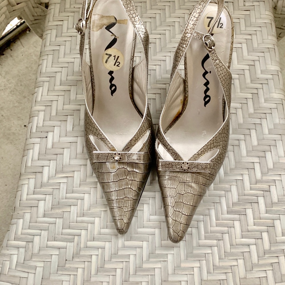 Shoes by Nina. Worn ONCE to a wedding.